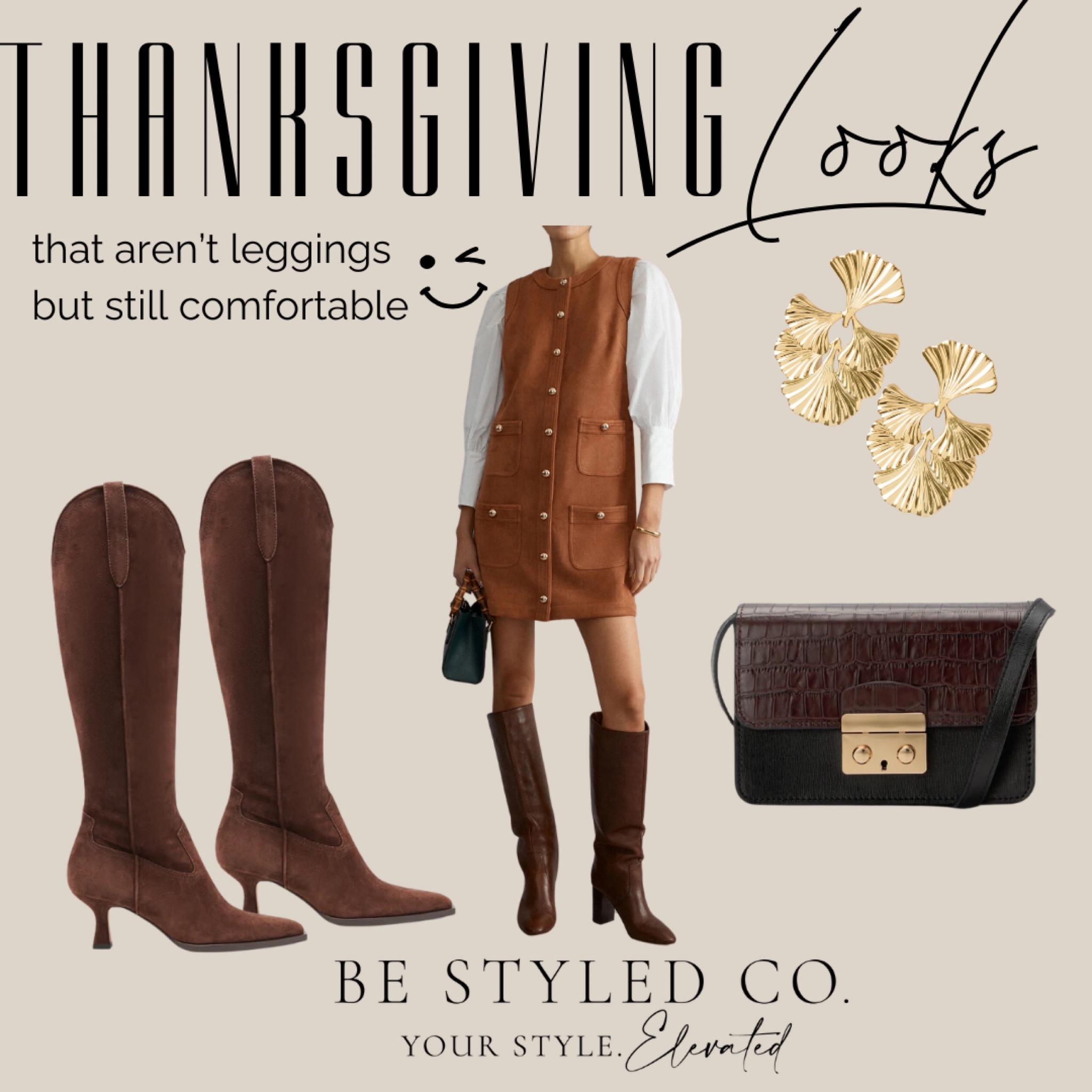 Thanksgiving outfit idea- fall looks - cute fall dress looks 

#LTKOver40 #LTKHoliday #LTKSeasonal