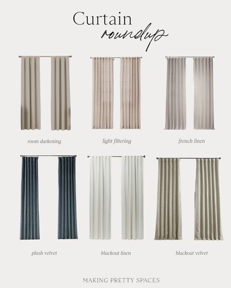 Shop these curtains I’ve used and loved! 
Light filtering, blackout, velvet, curtains, amazon, Target, multiple colors

#LTKhome #LTKstyletip #LTKitbag