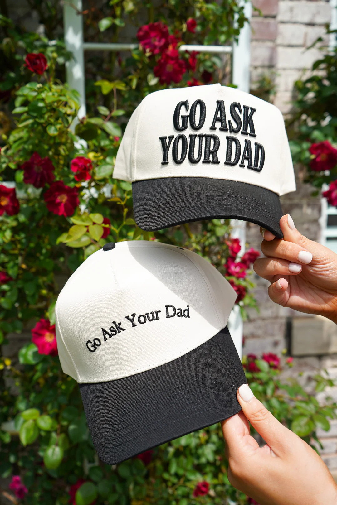 Go Ask Your Dad. Vintage Trucker Hat | KenzKustomz