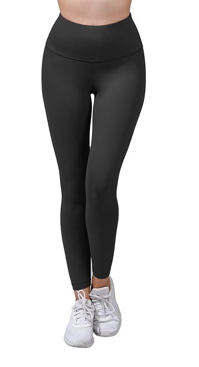 90 Degree By Reflex High Waist Power Flex Tummy Control Leggings | Amazon (US)