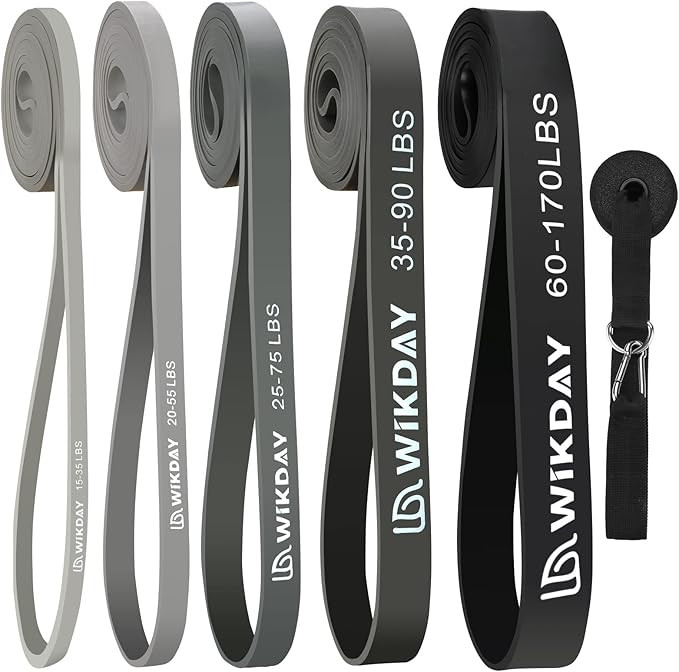 WIKDAY Resistance Bands, Pull Up Bands, Workout Bands for Exercise, Thick Heavy Resistance Band S... | Amazon (US)