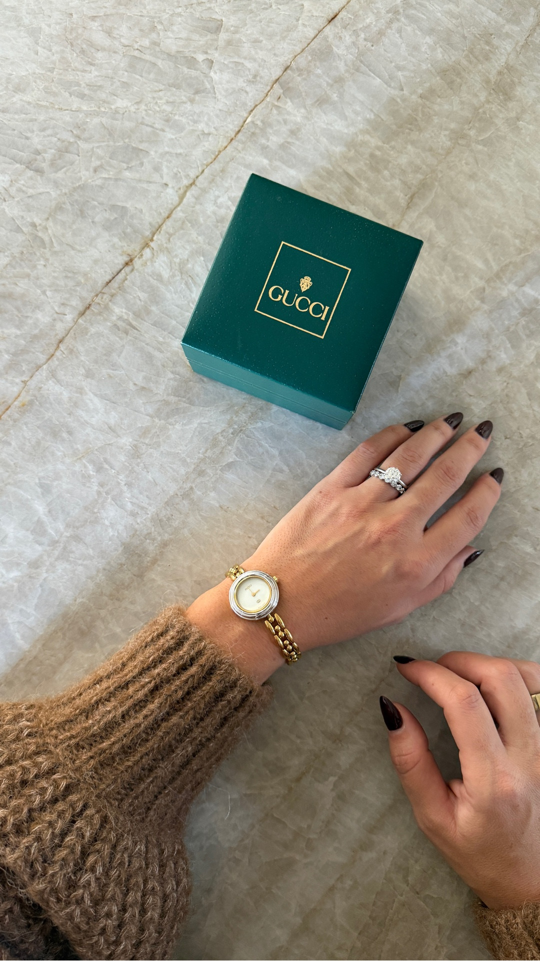 Christmas came early! 
Vintage Gucci watch 
Gifts for her 
Gift ideas 
Unique gifts 
Christmas gifts 
Holiday ideas 

#LTKSeasonal #LTKGiftGuide #LTKHoliday