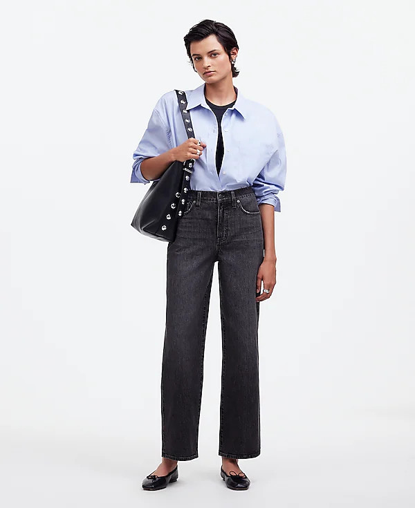 The Perfect Vintage Wide-Leg Crop Jean | Madewell