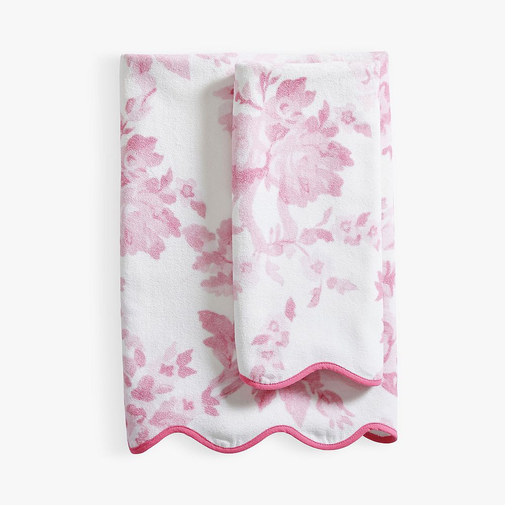 LoveShackFancy Garden Damask Bath Towels | Pottery Barn Teen