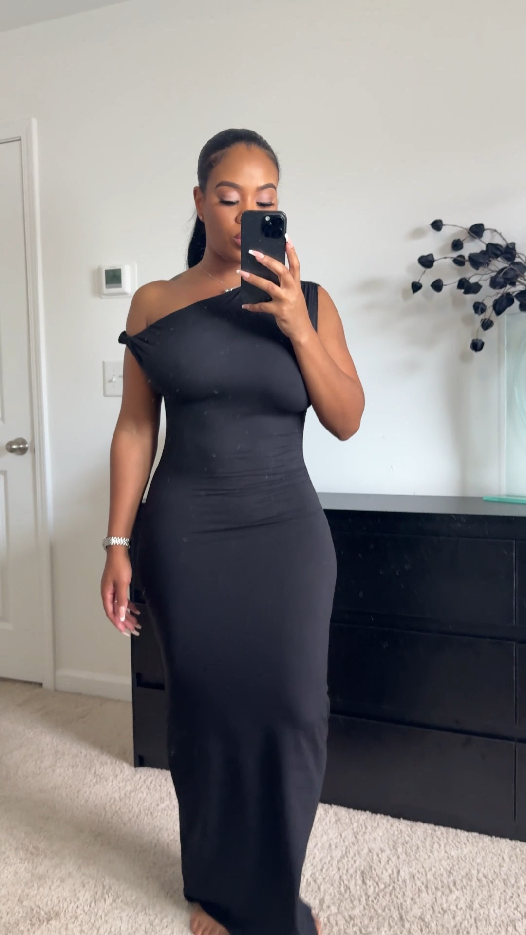H&M twist detail dress