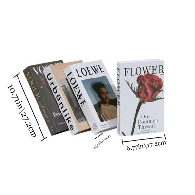 4 Piece Decorative Book Set | Wayfair North America