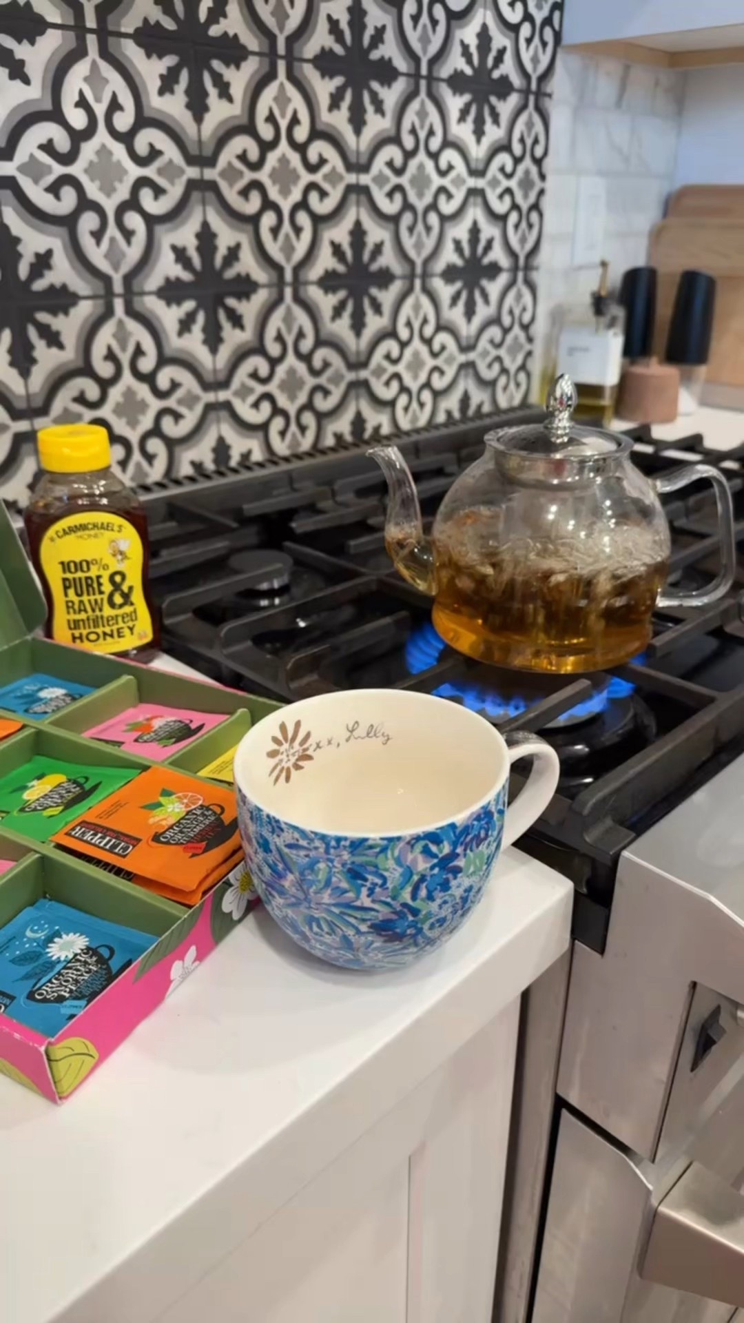 The perfect way to end my weekend.  This cute little glass teapot from Amazon is one of my favorite items in my kitchen.  

#LTKOver40 #LTKHome #LTKFindsUnder50