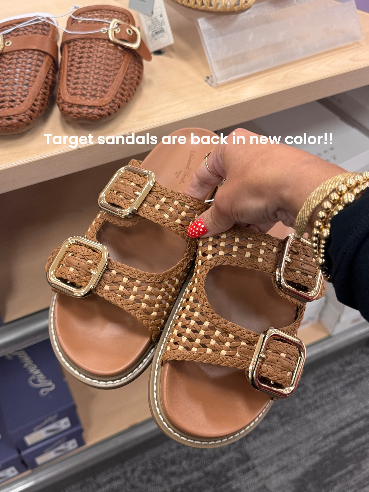 These are the target sandals that I’ve bought two years in a row and wore to death!! Love the new color!! Perfect brown!! 

#LTKSeasonal #LTKOver40 #LTKFindsUnder50