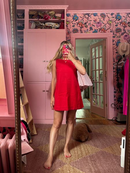 Abercrombie & Fitch Annual Dress Fest Sale! 6/7-6/10 ONLY. 20% off all dresses AND use code DRESSFEST for a stackable additional 15% off! Truly the best sale of the year ❤️

High neck linen blend mini dress in red wearing size XS petite

#LTKSaleAlert #LTKSeasonal #LTKStyleTip