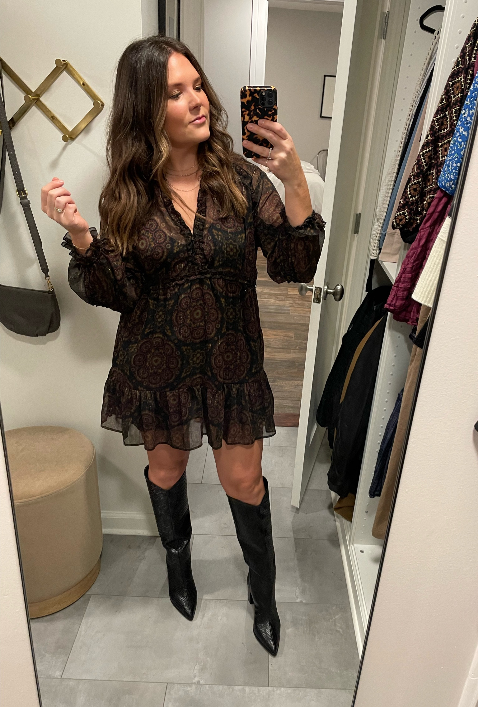 Fall date night high black boots 🖤

#LTKSeasonal #LTKstyletip #LTKshoecrush