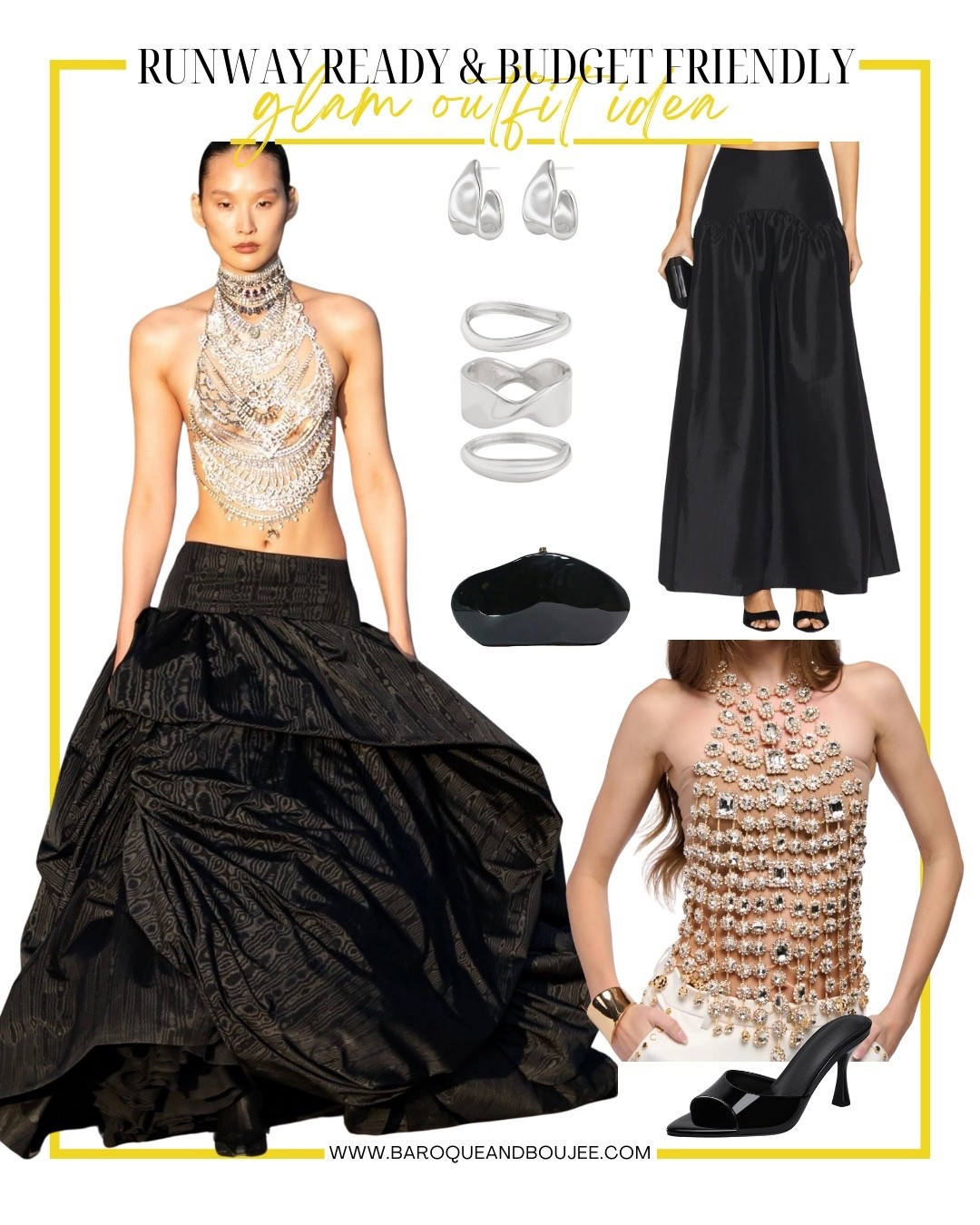 Date night outfit, birthday outfit, black tie event, maxi skirt, Jewel top, embellish top, statement outfit, affordable outfit ideas

#LTKFindsUnder100 #LTKSaleAlert #LTKStyleTip