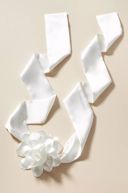 Ribbon flower choker by Anthropologie 

Memorial Day Sale | up to 40% off |  bridal style | bride style | bridesmaid | engaged | bridal shower | engaged | engagement style 

#LTKWedding #LTKGiftGuide #LTKBeauty
