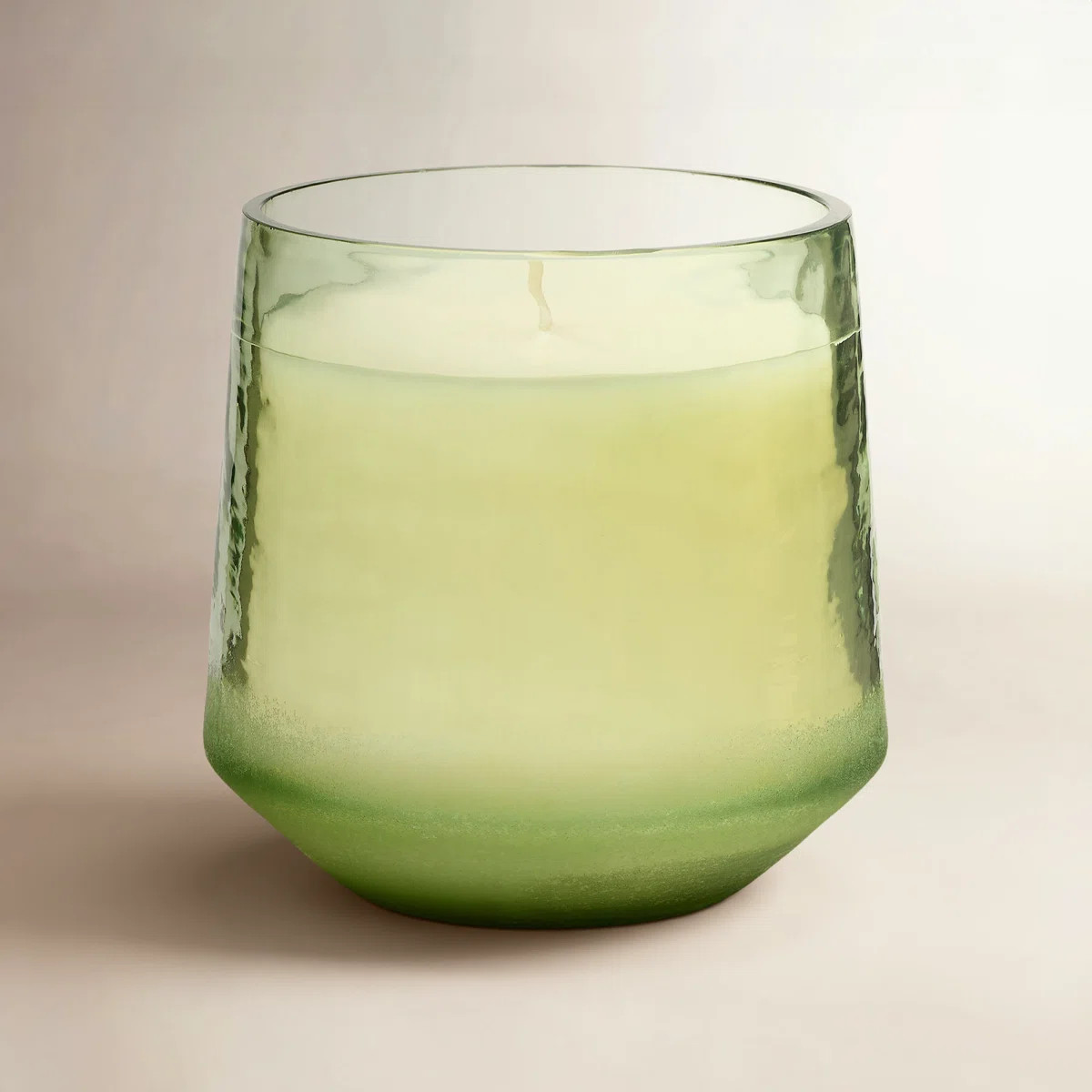 Beautifully Done Baltic Glass Candle, Hinoki Sage | Wayfair North America