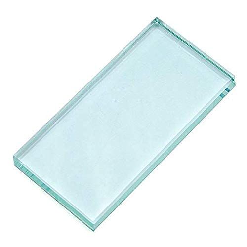 Pro Nail Art Painting Color Toning Glass Board Glass Makeup Palette Eyelash Extension Adhesive Gl... | Amazon (US)