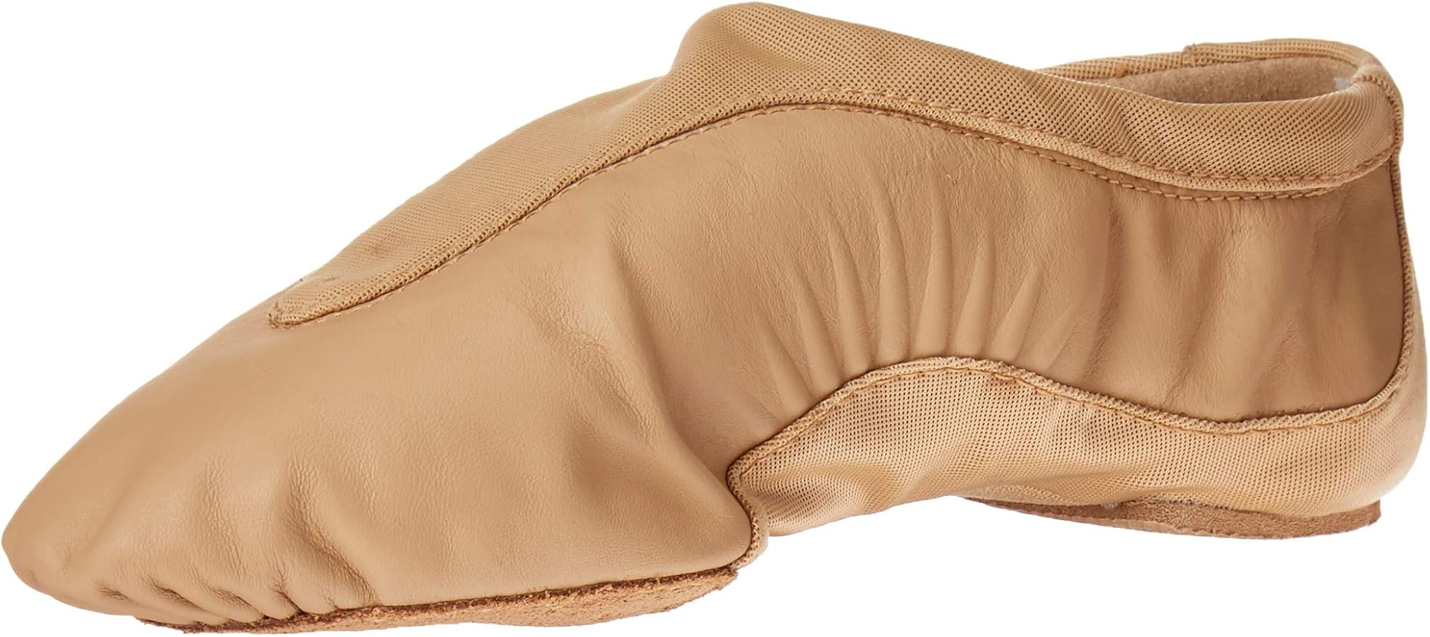 Bloch Dance Women's Pulse Leather and Neoprene Split Sole Jazz Shoe | Amazon (US)
