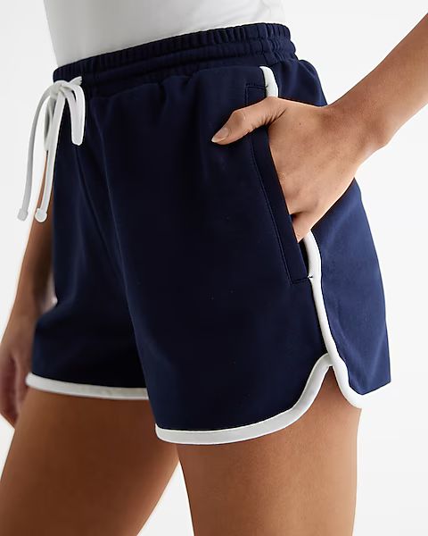 High Waisted Luxe Comfort Pull On Shorts | Express