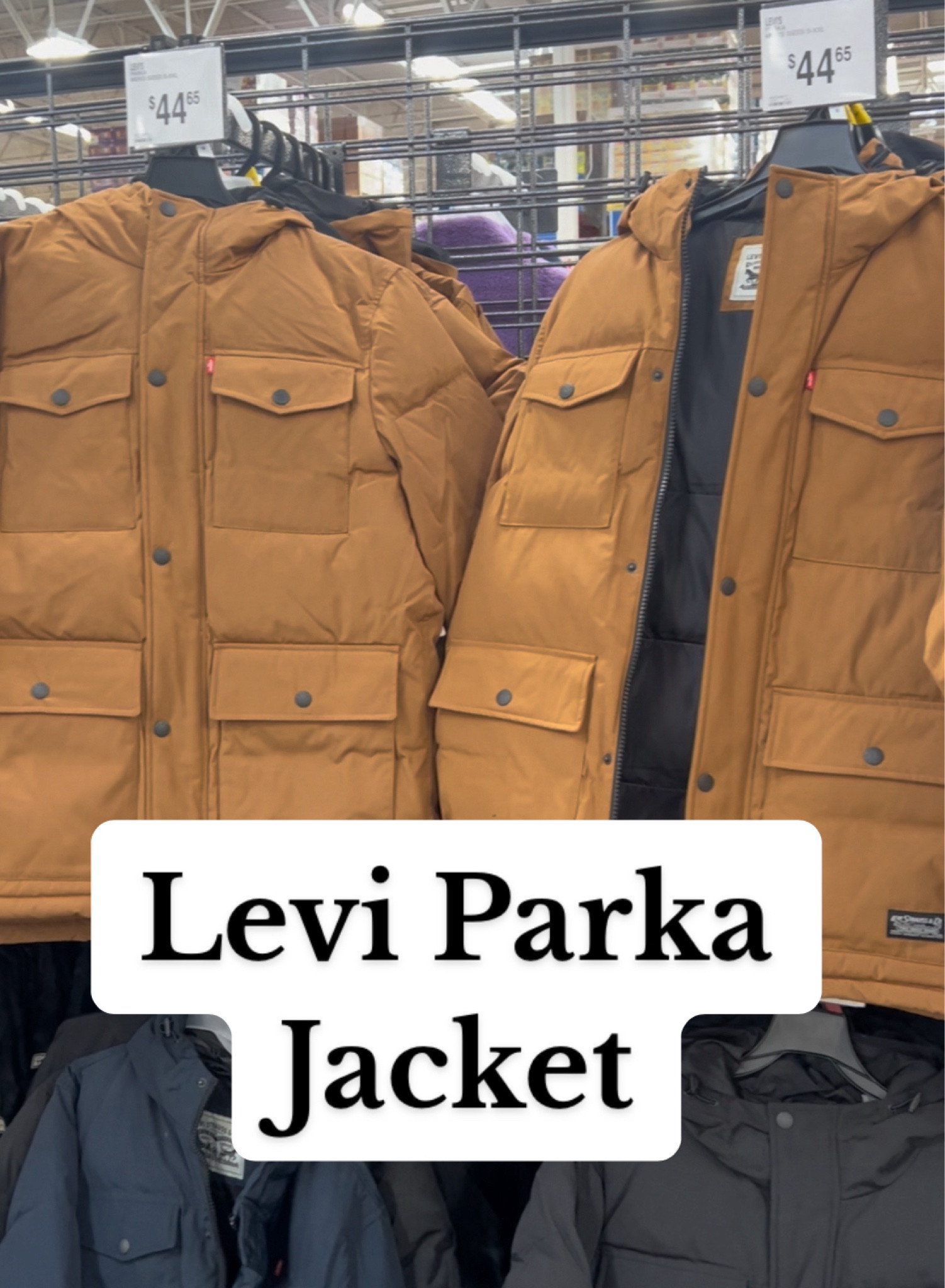 Levi men’s parka jacket at Sam’s Club! 

#LTKMens #LTKGiftGuide #LTKFindsUnder100