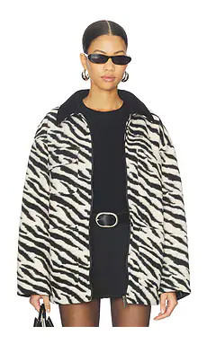 Sanctuary Soiree Barn Jacket in Striking Zebra from Revolve.com | Revolve Clothing (Global)