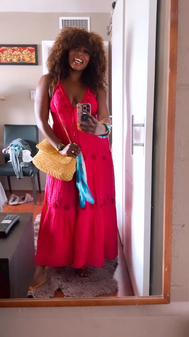 I’m love with this hot pink concoction with the magenta pink  & gold embroidered detailing! The girls are lifted & supported in a saucy way with the halter straps & middle of chest built in tie Straps! Nipple covers are the only way to wear this dream piece 

#LTKstyletip #LTKSale #LTKFind