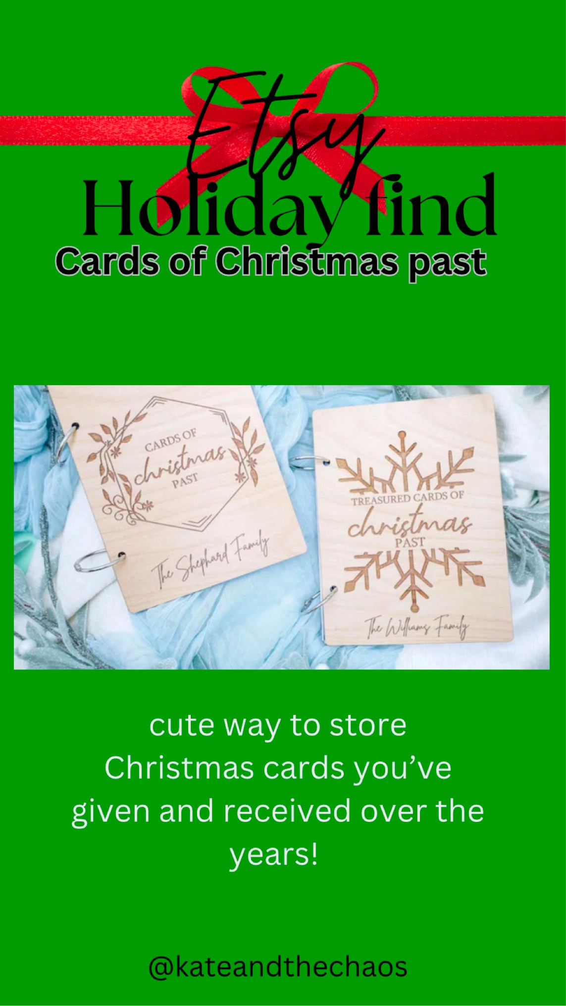 Easily store your Christmas cards you’ve given and received over the years!!! 

#christmascards #christmascardstorage

#LTKHoliday #LTKFamily #LTKFindsUnder50