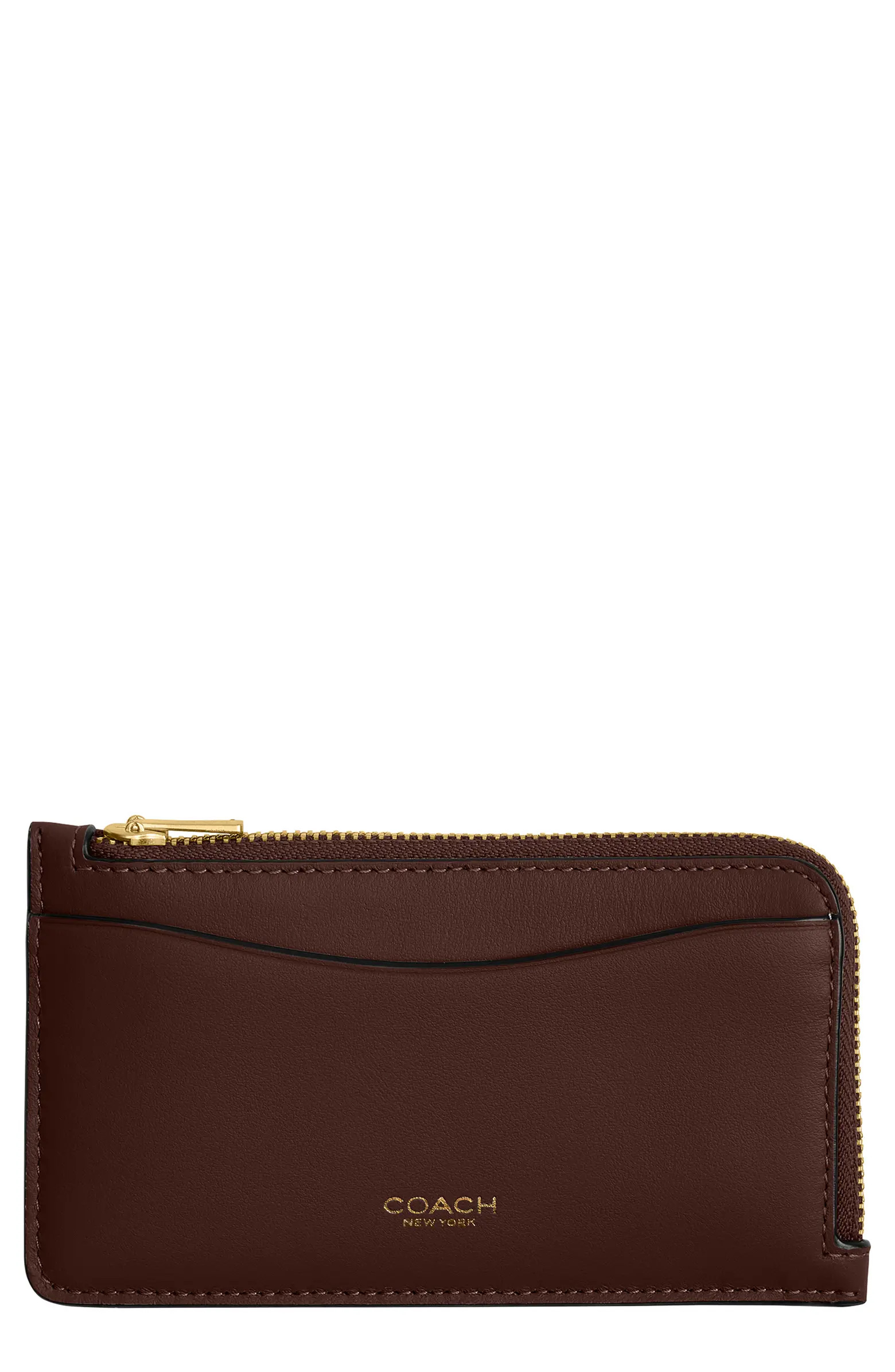 New York Refined Leather Card Case | Nordstrom
