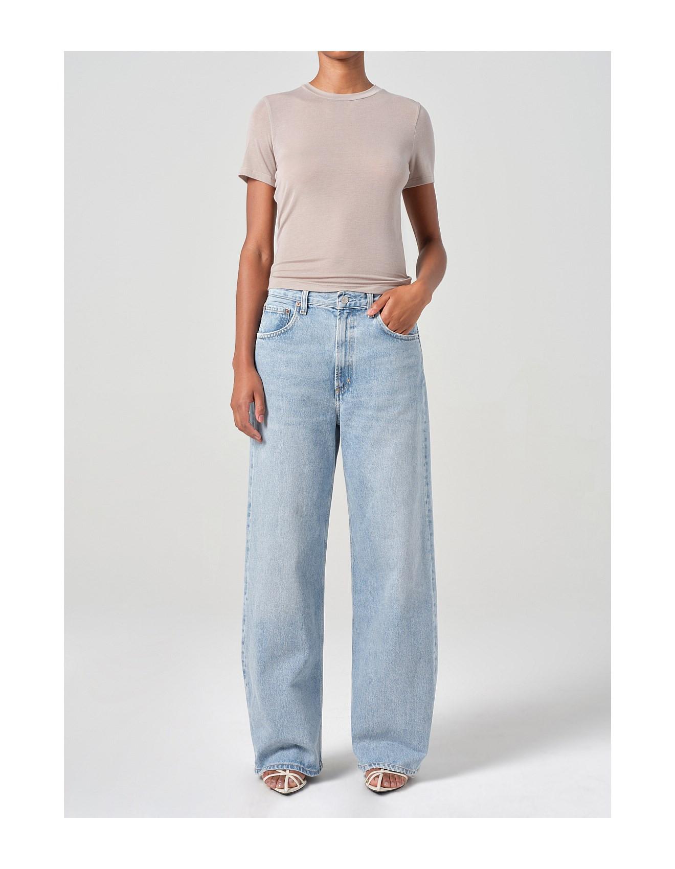 Low Curve Wide Leg Jean | David Jones (Australia & New Zealand)