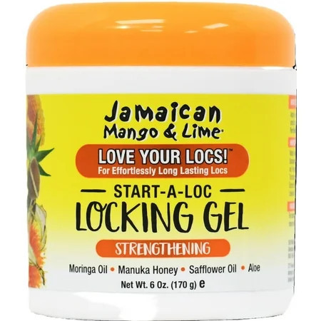 Jamaican Mango & Lime Frizz Control Jar Hair Styling & Locking Gel Unisex 6 oz | Walmart (US)
