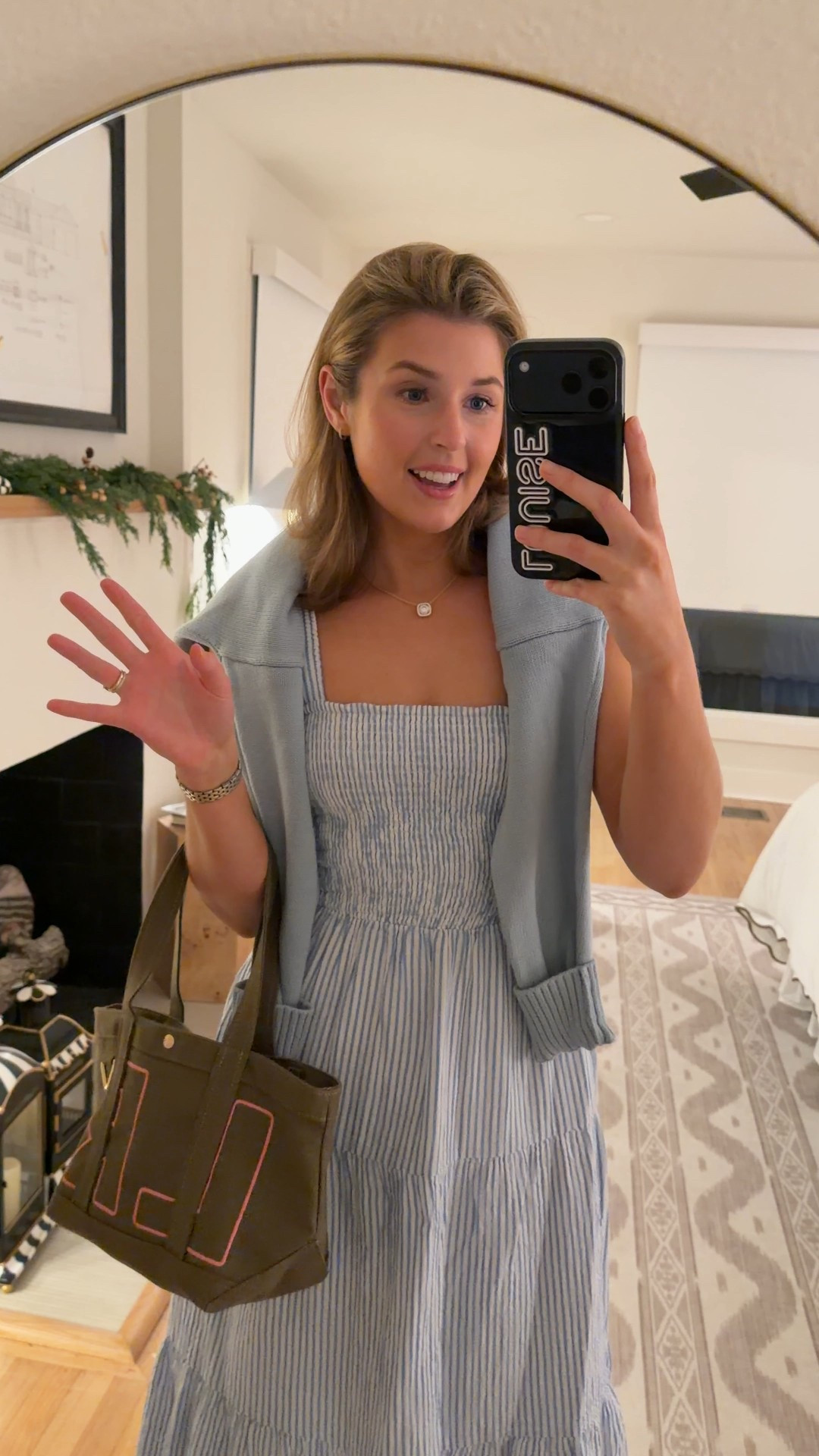 OOTN from last night! Wearing an XS in dress 