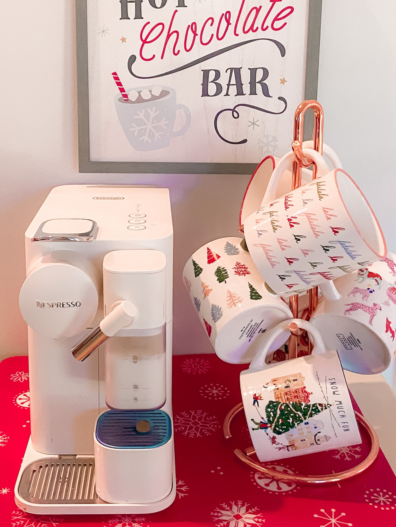My white nespresso machine, plus mugs and Christmas decor! 

#LTKGiftGuide #LTKhome #LTKCyberWeek