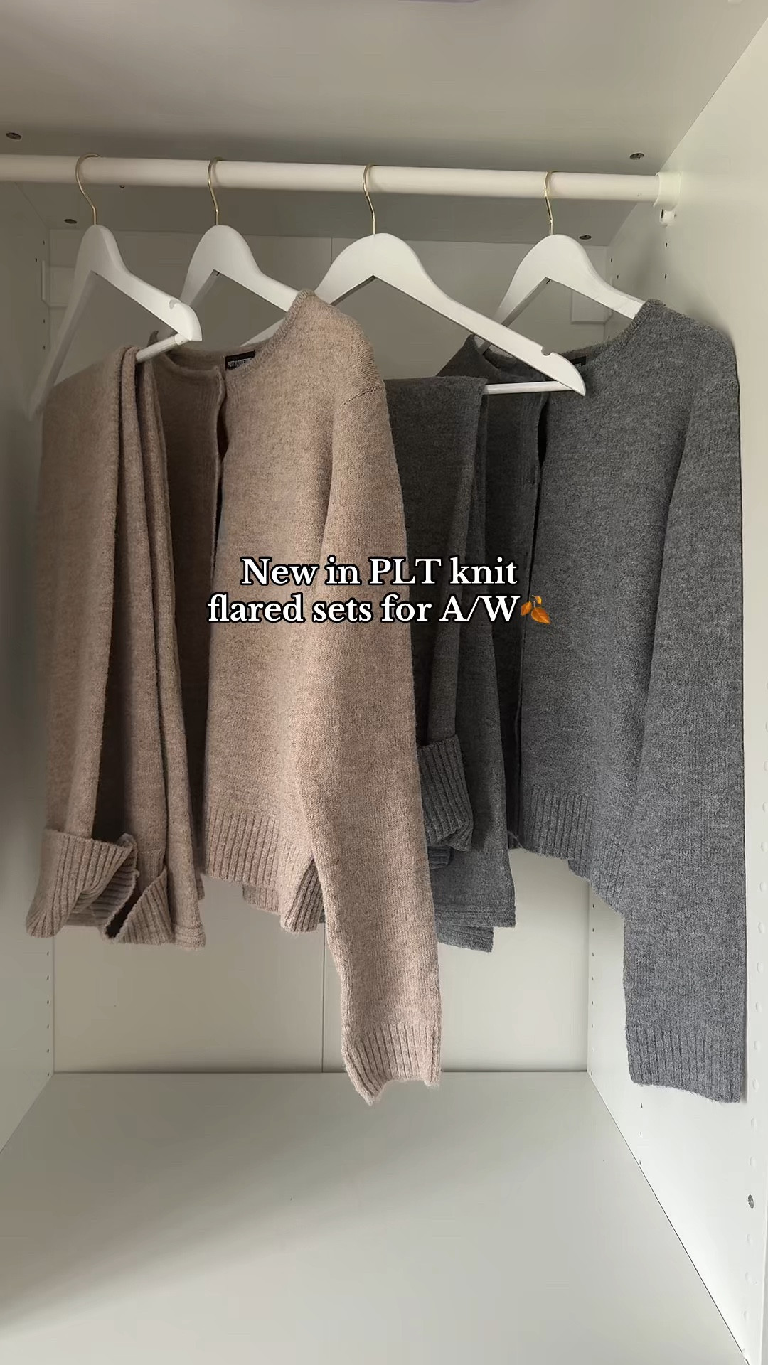 Cosiest flared knjt sets for A/W 🍂
