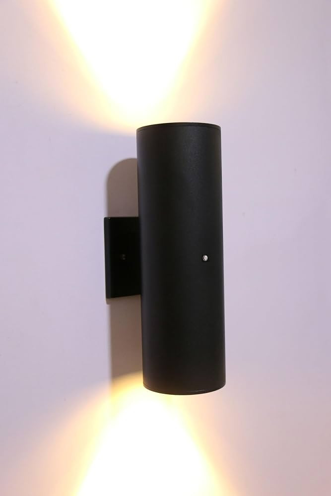 Address Light Dusk to Dawn Sensor Modern Outdoor Wall Light Exterior Light Fixture Wall Mount Wat... | Amazon (US)