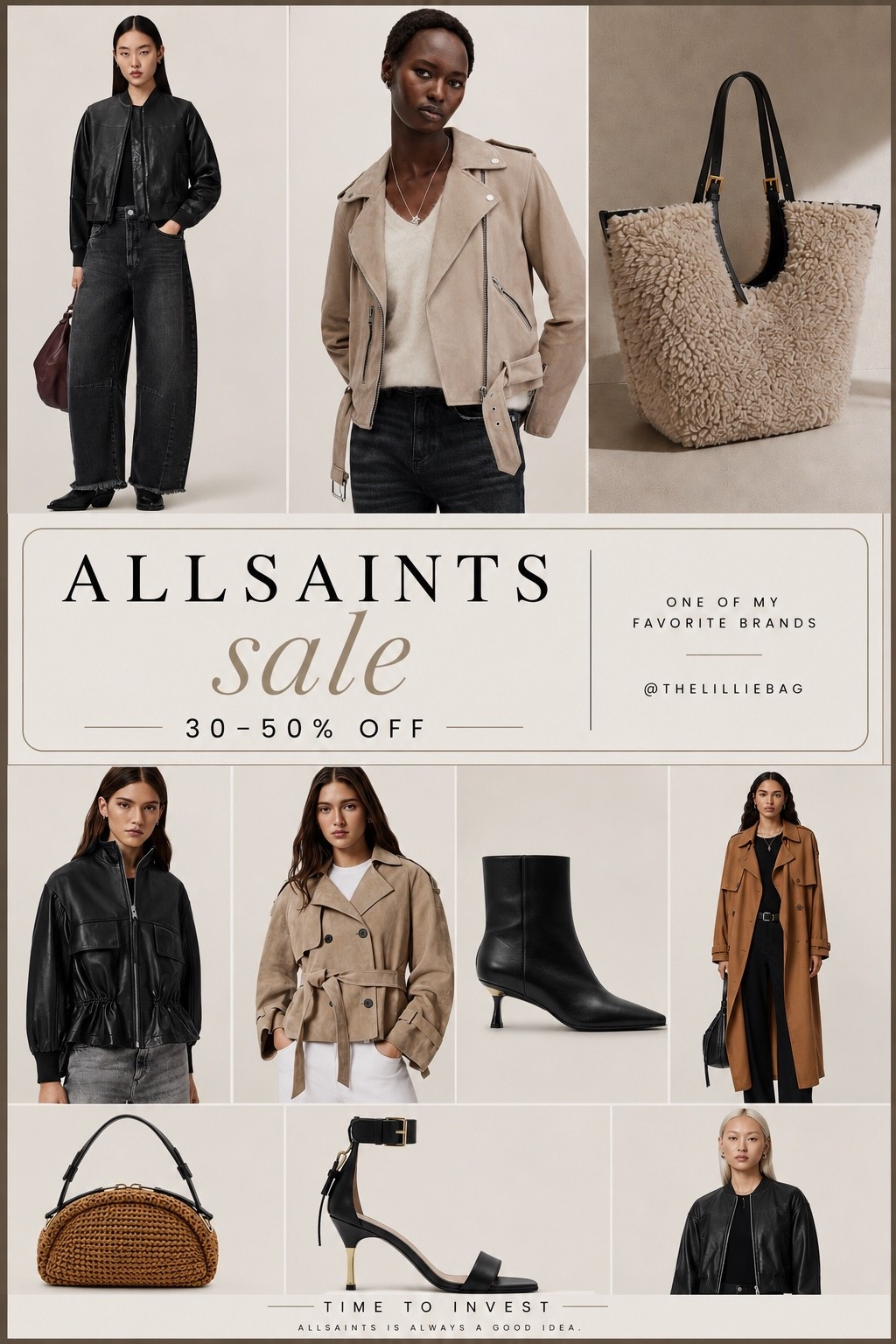 One of my favorite brands I grab only when on sale! Investment pieces that will last forever 30-50% off! RARE! ✨
Worth snagging NOW! I tend to size up one in this brand overall.

#LTKSaleAlert #LTKootd #LTKSeasonal