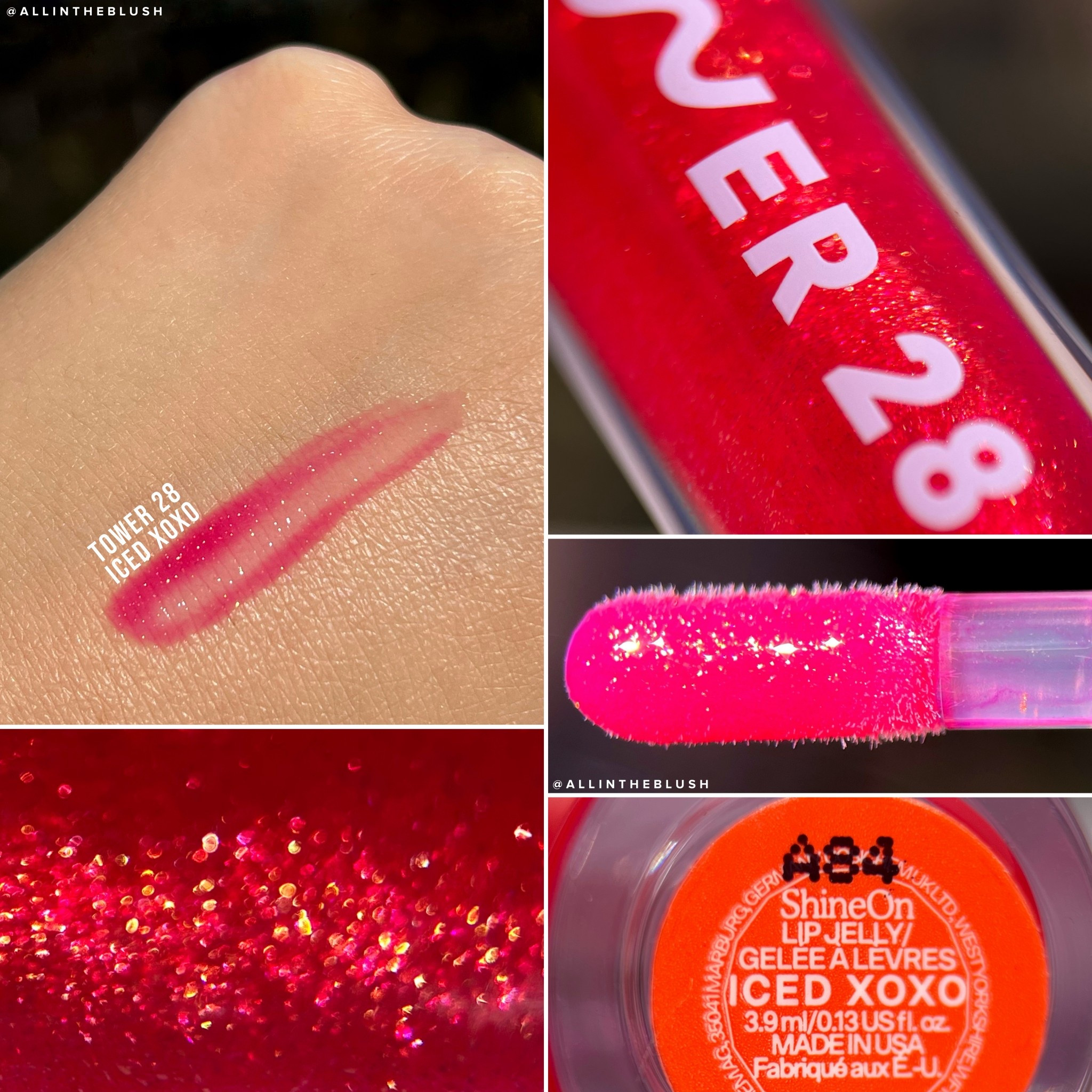 Swatching Tower 28 ShineOn Lip Jelly in “Iced XOXO”✨💫

#LTKgrwm #LTKBeauty #LTKootd