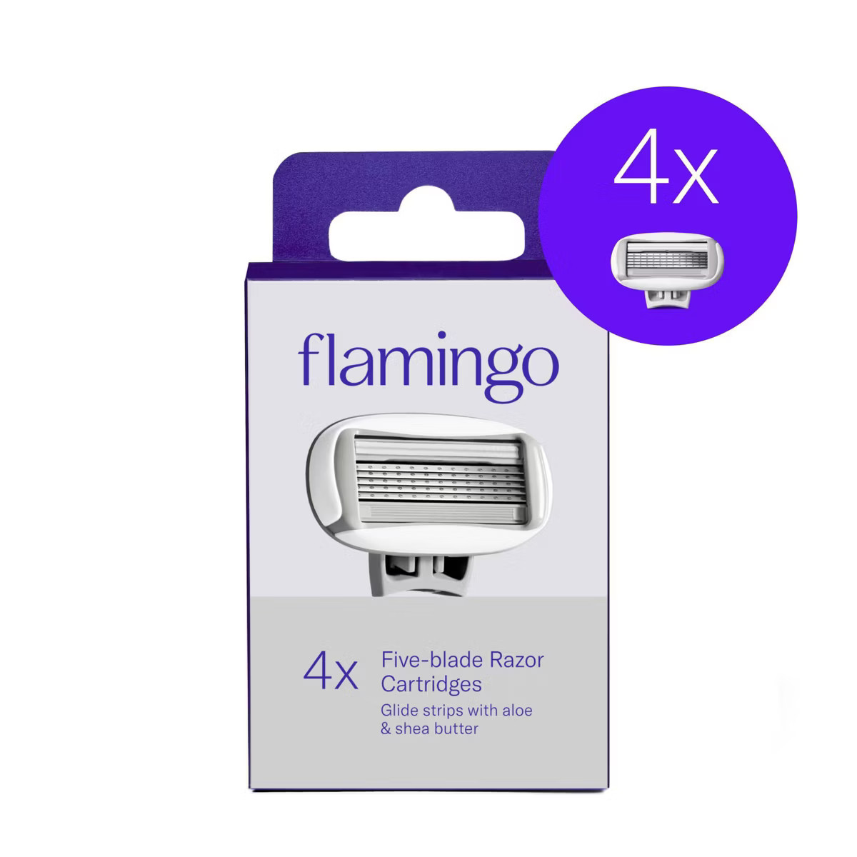 Flamingo Women's Razor Blade Refills - 5-Blade Refill Cartridges - 4ct | Target