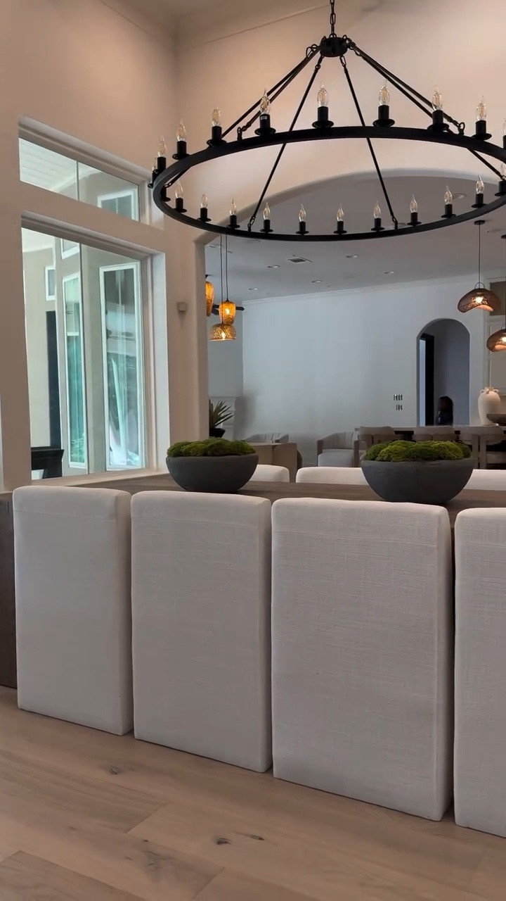For everything including these gorgeous chairs! They are RH inspired 👌🏾

Also loving these new pendants! I could not wait to replace the ones before 😆

✨ Upgrade your space with pieces that feel luxurious and timeless — small changes make the biggest impact!

#RHInspired #HomeDesign #InteriorStyle #HomeDecorGoals #LuxuryLiving #ModernHome #LightingDesign #DiningRoomInspo #HomeRenovation #TimelessDesign

#LTKHome #LTKSaleAlert