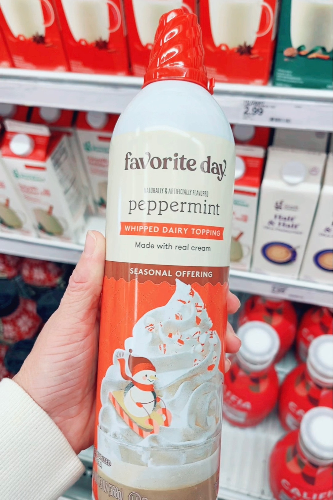 😍 Favorite Day Holiday Whipped Topping Flavors are here!! They have flavors Gingerbread, Peppermint, and Hot Cocoa! I’ll be stocking up on these!! 

#LTKhome #LTKfamily #LTKSeasonal