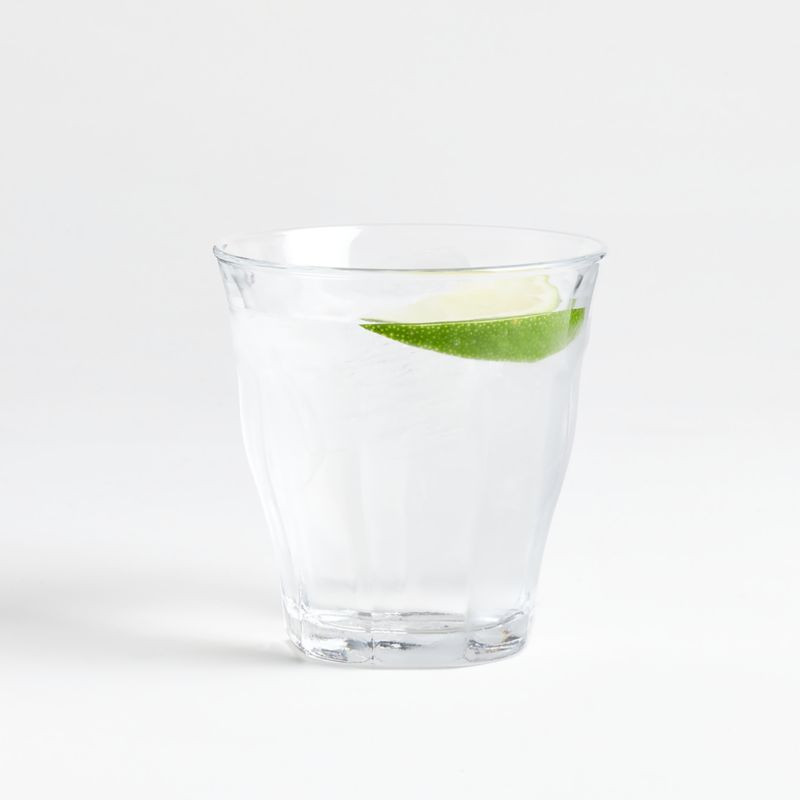 Duralex Picardie 8.75-Oz. Clear Drink Glass + Reviews | Crate & Barrel | Crate & Barrel