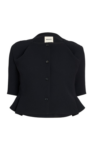 Franc Crepe Peplum Jacket | Moda Operandi (Global)