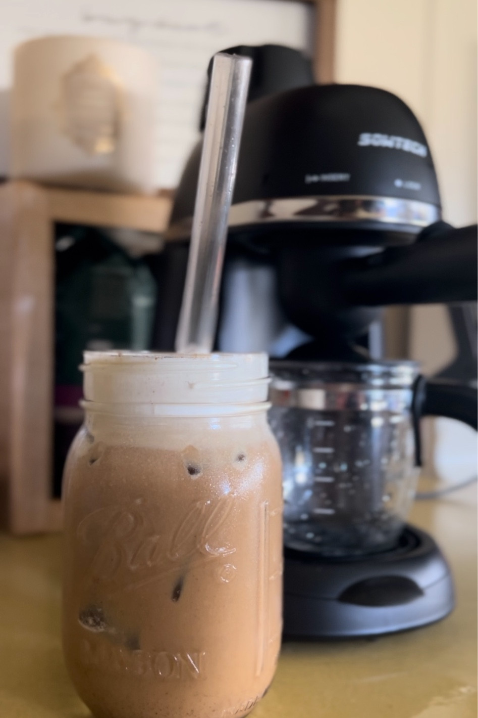 I have become quite the at home barista while on maternity leave 🤪 

I used to spend roughly $6 a day at Dunkin sometimes I’d go multiple times a day but since I got this espresso machine I haven’t stopped there once 🙌🏼 I’ve tagged all my essential coffee making items below & share fun recipes on my tiktok @clarissablackburn ☕️💙

#IcedLatte #EspressoMachine #IcedCoffee #StarbucksBarista #Coffeeathome #GiftIdea #GiftGuide #ChristmasGiftIdea 

#LTKhome #LTKGiftGuide #LTKfamily