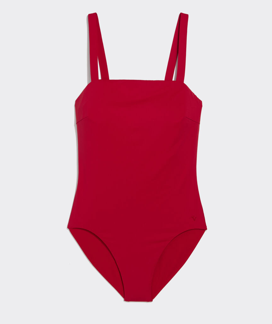 Square Neck One-Piece | vineyard vines