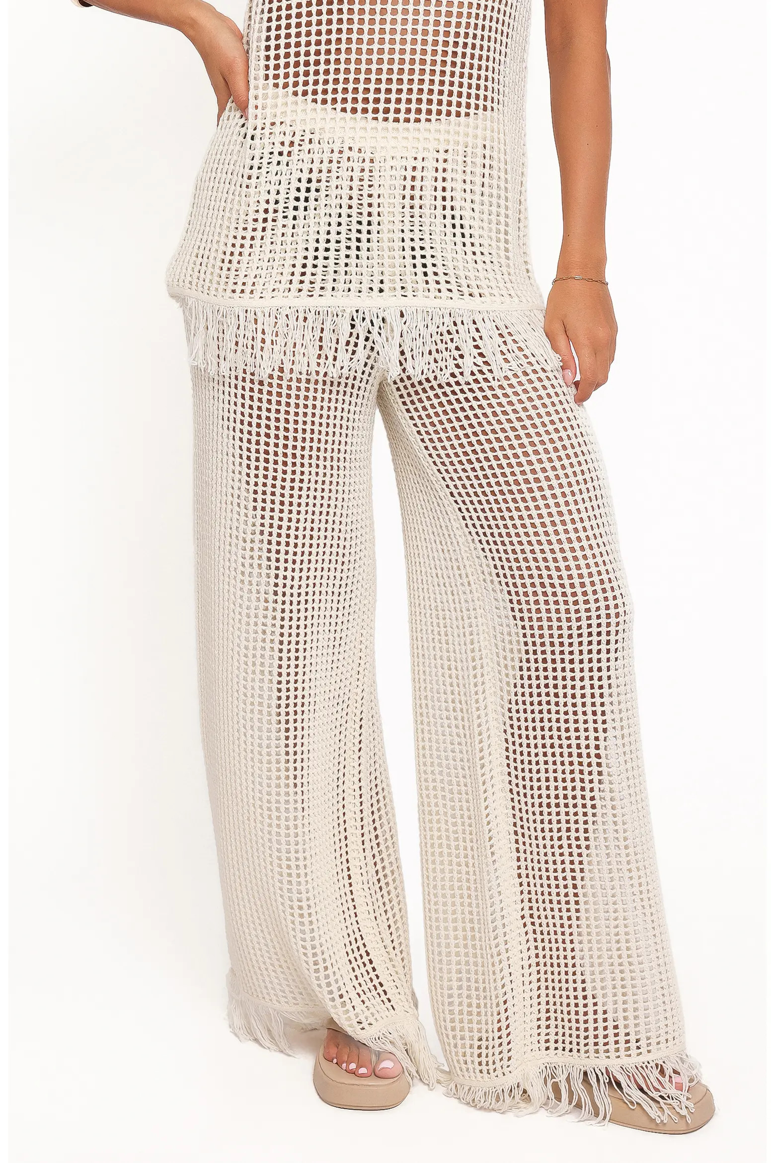 Lorna Open Stitch Wide Leg Pants (Women) | Nordstrom | Nordstrom
