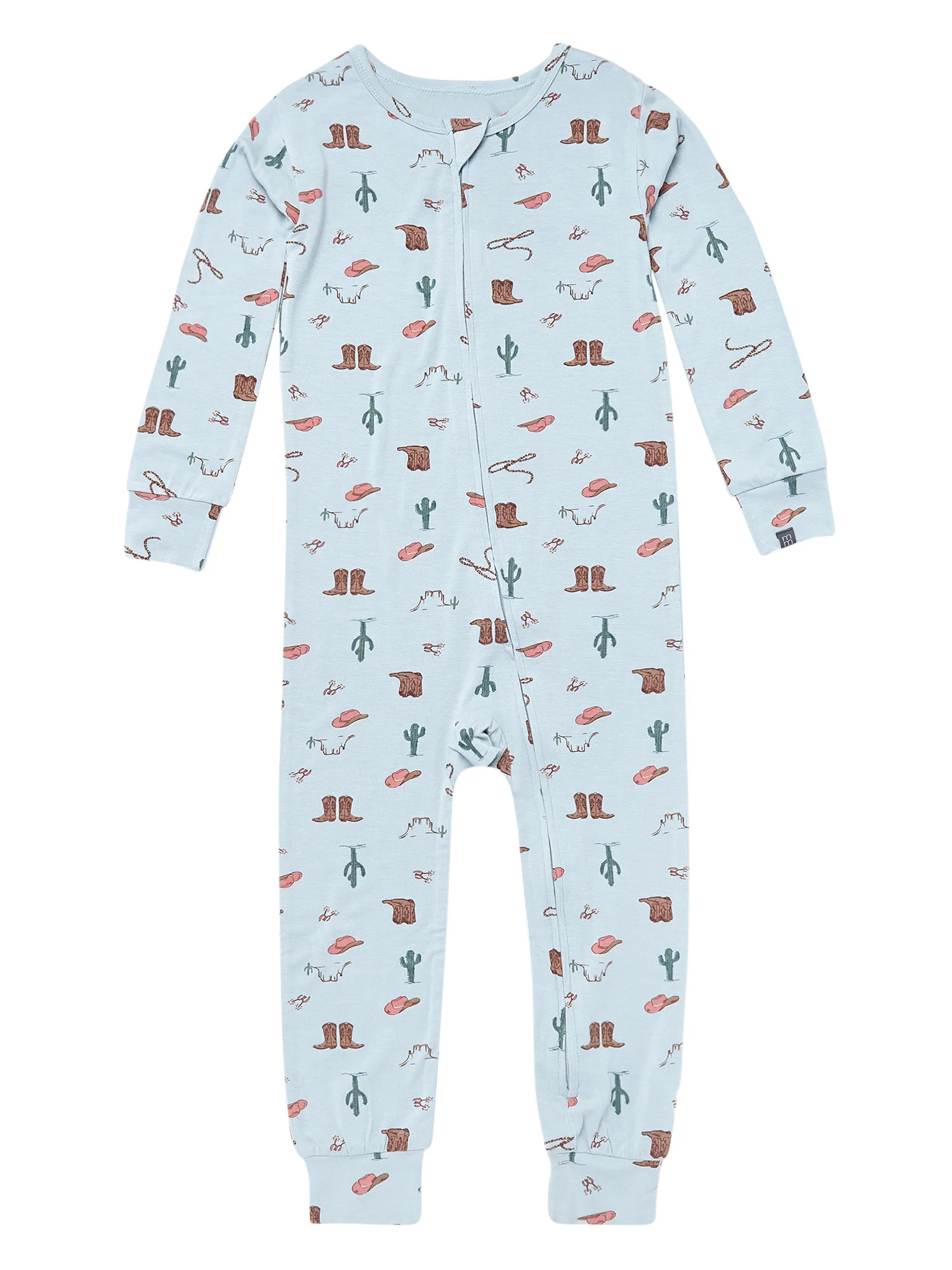 Modern Moments by Gerber Toddler Neutral Super Soft One-Piece Pajamas, Sizes 12 Months-5T | Walmart (US)