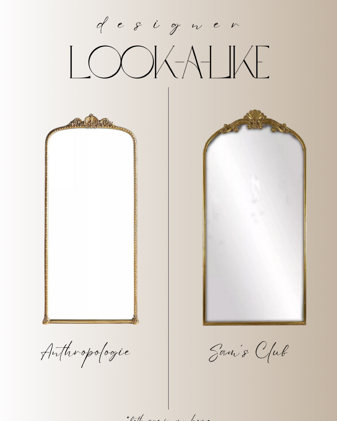 Full length mirror - Anthropologie primrose mirror dupe 

#LTKhome