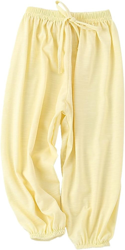 PAUBOLI Baby Long Bloomers Soft Cotton Harem Pants for Boys Girls 12M-7T | Amazon (US)