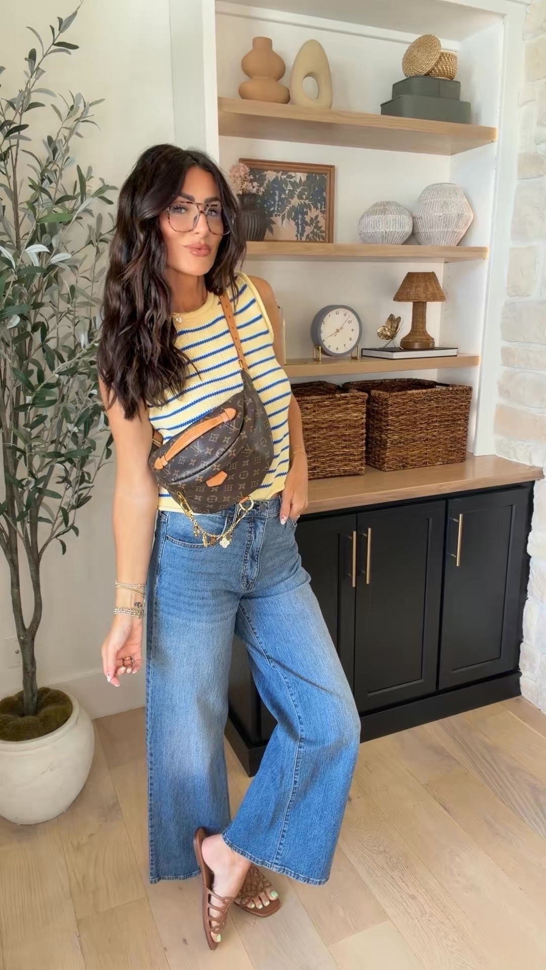 These items look like Madewell but they are Walmart! Small top and bottoms I have my reg size in the reg length 

#LTKgrwm #LTKdayinmylife #LTKootd