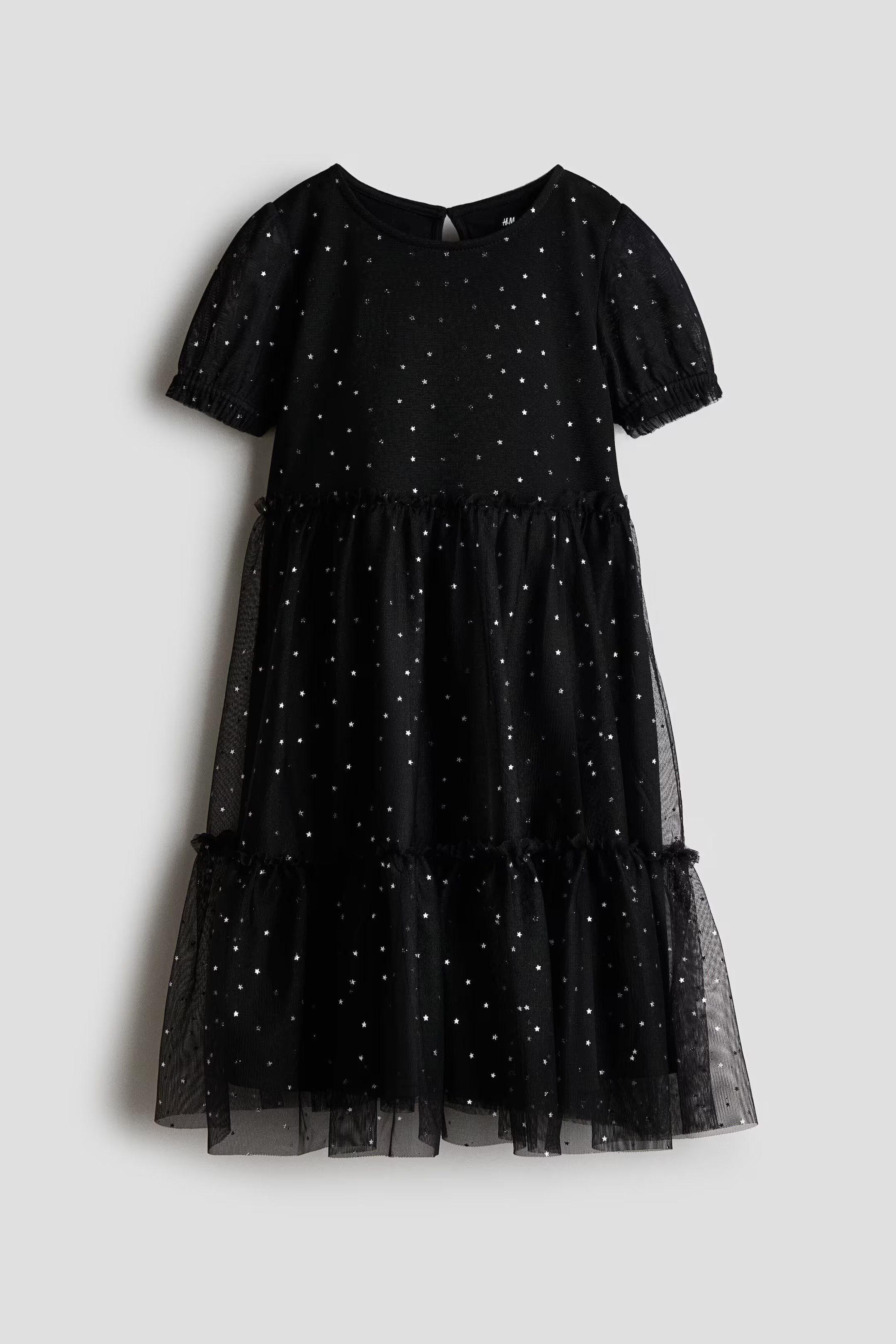 Foil-Print Tulle Dress | H&M (US + CA)