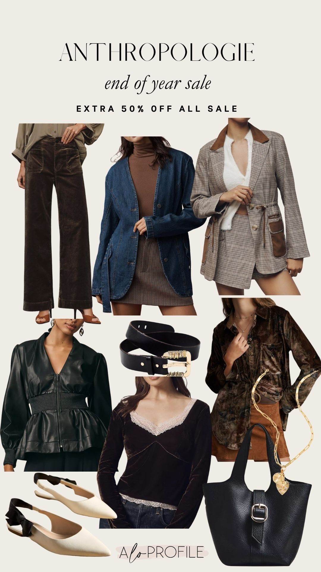 Anthro end of year sale✨extra 50% off sale items!! No code needed.  