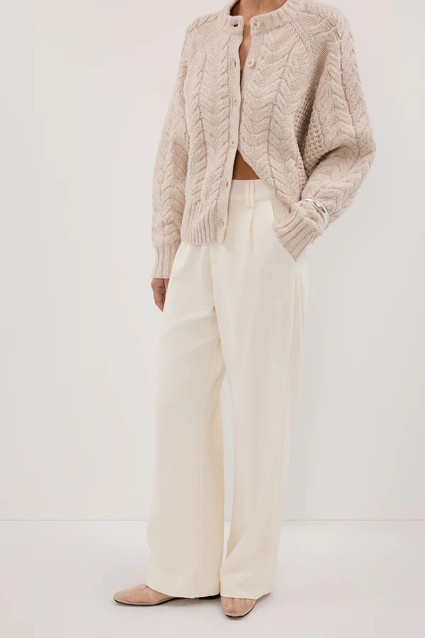 CELINE CREAM PANT | DISSH