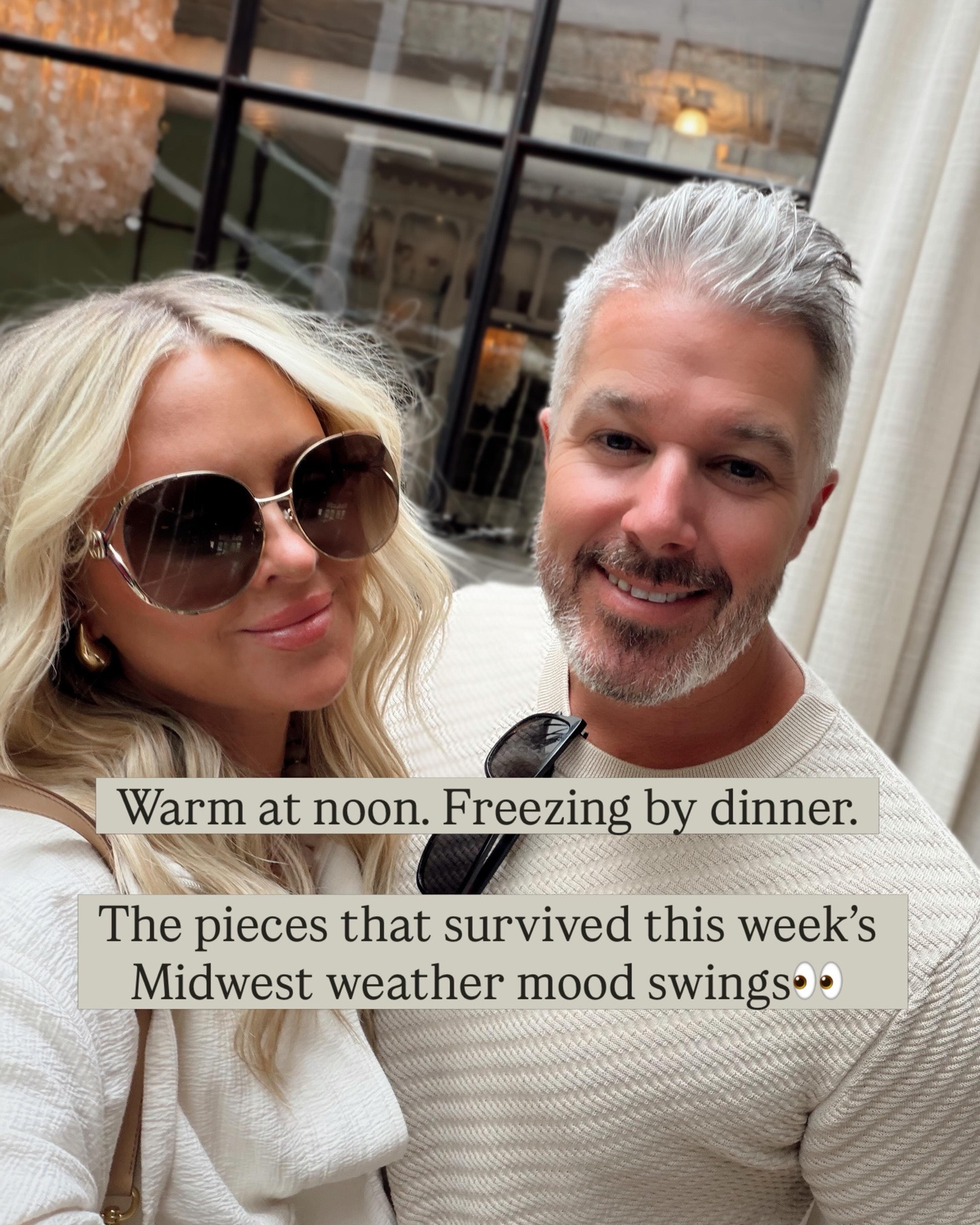 Warm at noon. Freezing by dinner. 😂

The pieces that survived this week’s Midwest weather mood swings — comfy layers, repeat offenders, travel favorites, elevated lounge sets, and heels that actually pass the comfort test.

Midwest style, spring layers, travel outfits, athleisure, neutral style, elevated casual, comfy heels, lounge sets, capsule wardrobe, spring style

#LTKootd #LTKgrwm #LTKSaleAlert