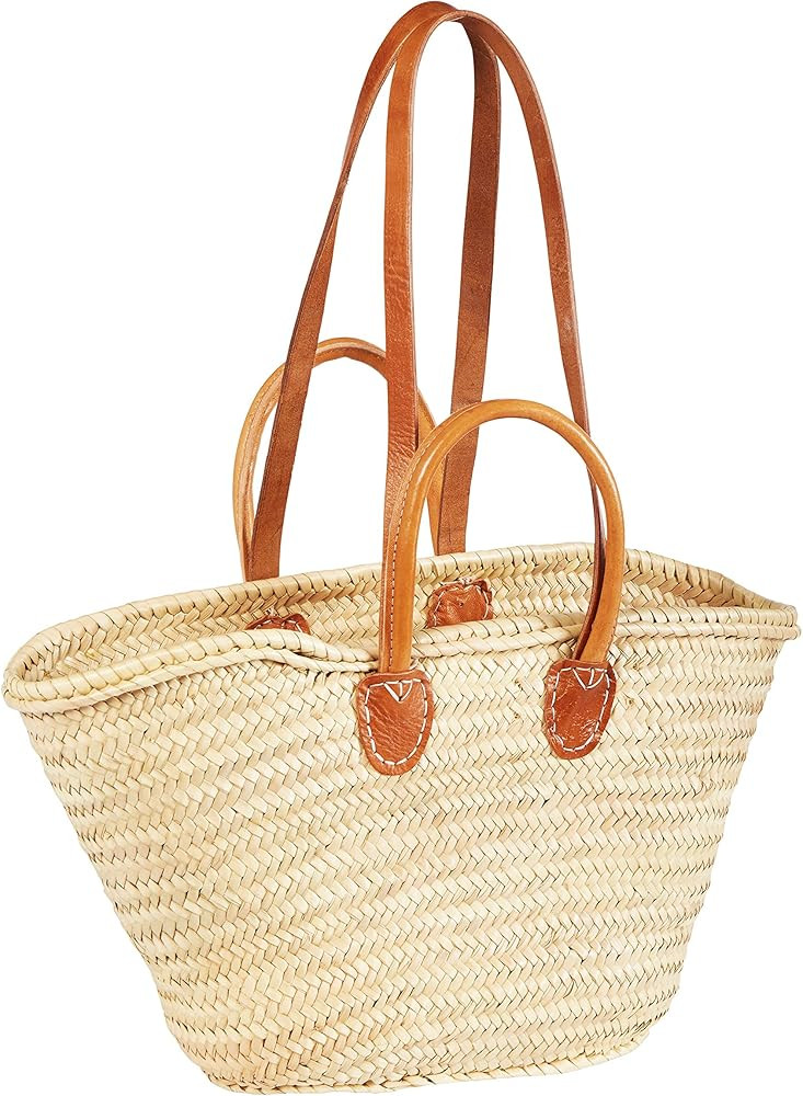 ORIGINAL Ibiza Tasche Korbtasche Strandtasche Cesta 55cm groß | Marokkanische Palmblatt Einkaufs... | Amazon (DE)